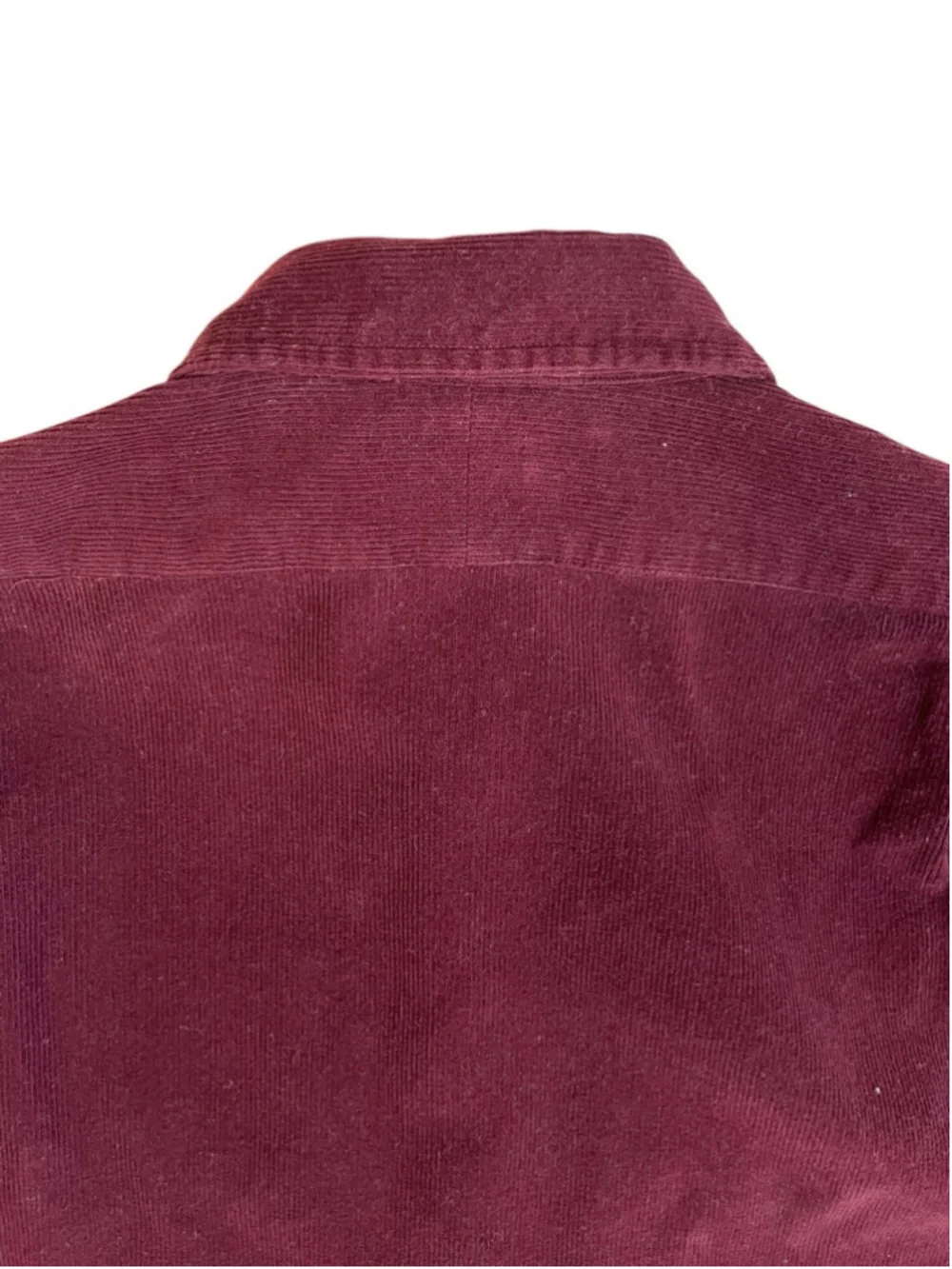 Polo Ralph Lauren Corduroy Shirt Men’s M Red Burgundy Classic Long Sleeve